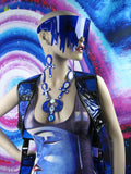 Cobalt Blue Drippy Slime Visor
