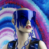 Cobalt Blue Drippy Slime Visor