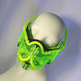 Neon Green and Black  Mask (2-4 Weeks)