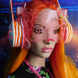 Fruit Stripe Bubblegum Crisis Headgear :: 2-6 weeks ship::