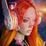 Fruit Stripe Bubblegum Crisis Headgear :: 2-6 weeks ship::