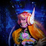 Fruit Stripe Bubblegum Crisis Headgear :: 2-6 weeks ship::