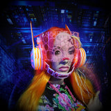 Fruit Stripe Bubblegum Crisis Headgear :: 2-6 weeks ship::