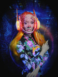 Fruit Stripe Bubblegum Crisis Headgear :: 2-6 weeks ship::