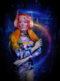 Fruit Stripe Bubblegum Crisis Headgear :: 2-6 weeks ship::