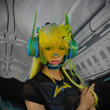 Aqua Blue Headgear :: 2-6 weeks ship::