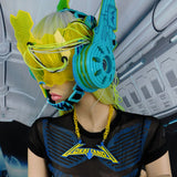 Aqua Blue Headgear :: 2-6 weeks ship::