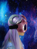 Extra Large Hologram Glitter Moon Hair Clip