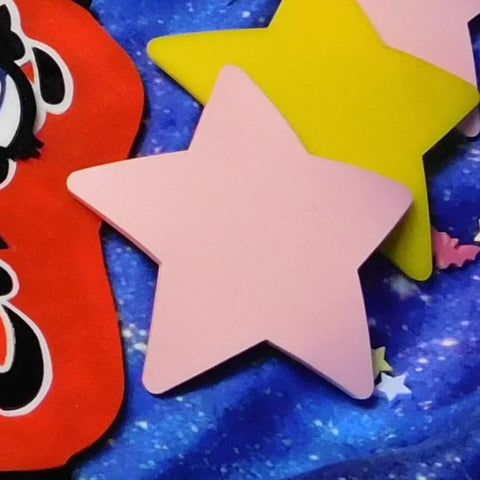 Light Pink Star Hair Clip
