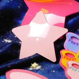 Light Pink Star Hair Clip