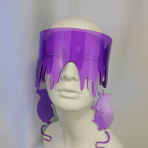 Light Purple Drippy Slime Visor