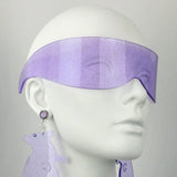 Lilac Glitter Curve Visor