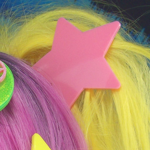 Pink Star Hair Clip