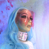 Pastel Pink and White Glitter Moon Neck Wear ::2-4 Weeks Ship::