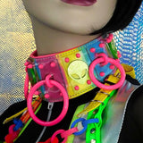 ::Discontinued:: Motion Color Change Three Ring Alien Neck Wear :: 2-5 weeks ship::