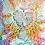 Hologram Glitter Pastel Heart-breaker Top ::2-6 Weeks Ship::