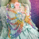 Hologram Glitter Pastel Heart-breaker Top ::2-6 Weeks Ship::