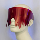 Red Drippy Slime Visor