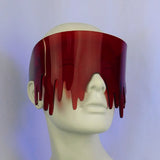 Red Drippy Slime Visor