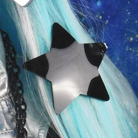 Black Star Hair Clip