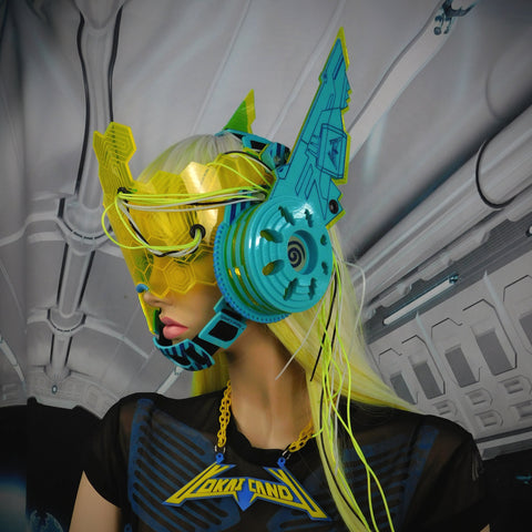 Aqua Blue Headgear :: 2-6 weeks ship::